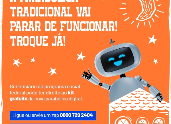 Beneficiário de programas sociais do Governo Federal poderá ter direito a antena digital através do Siga Antenado