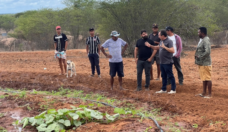 Aração de terra tem continuidade e beneficia Aldeia Truká-Tupan