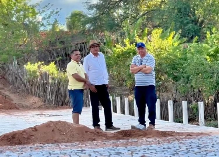 Construção da passagem molhada no povoado São José segue em andamento e garantirá melhor mobilidade