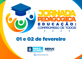 Com o tema “Educação: Compromisso de todos!” Jornada Pedagógica acontece nos dias 1 e 2 de fevereiro