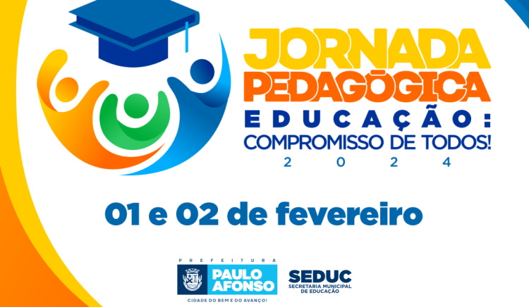 Com o tema “Educação: Compromisso de todos!” Jornada Pedagógica acontece nos dias 1 e 2 de fevereiro