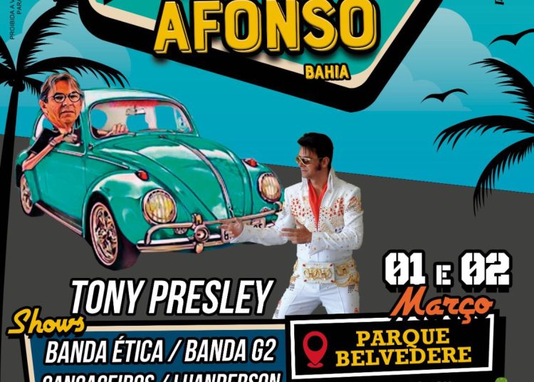 5º Encontro de Carros Antigos acontece nesta sexta (1º) e sábado (2) março e homenageia João Medeiros
