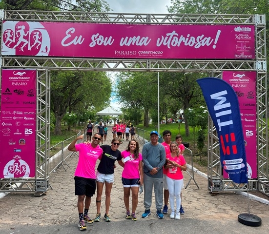 Prefeitura de Paulo Afonso Marcondes prestigia evento Corrida Delas, que contou com o apoio da Prefeitura