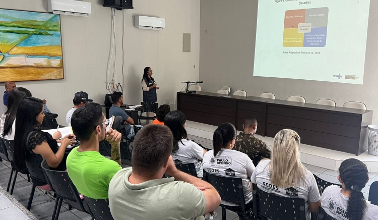 Reunião com equipe da Vigidesastre aborda plano de trabalho para ações em saúde após calamidade com as chuvas