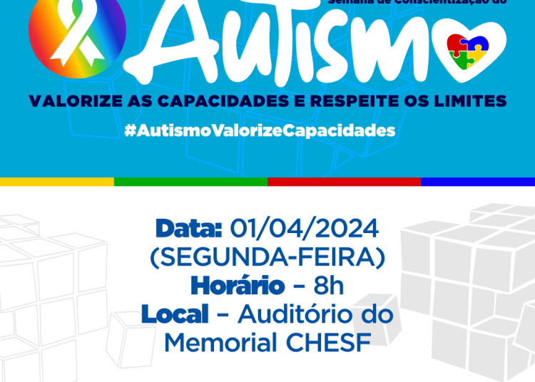 Seduc realiza Semana de Conscientização do Autismo com abertura no Memorial dia 1º e atividades nas escolas até 5 de abril