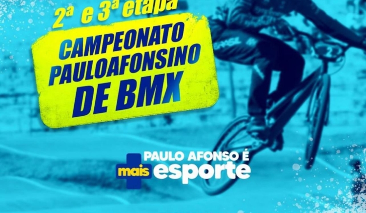 Com o apoio da Prefeitura, 2ª e 3ª etapas do Campeonato Pauloafonsino de BMX acontece nos dias 27 e 28 de abril