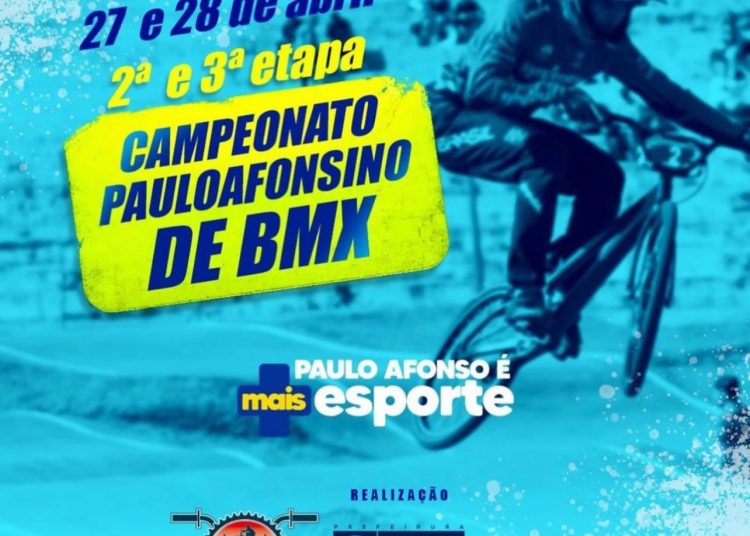 Com o apoio da Prefeitura, 2ª e 3ª etapas do Campeonato Pauloafonsino de BMX acontece nos dias 27 e 28 de abril