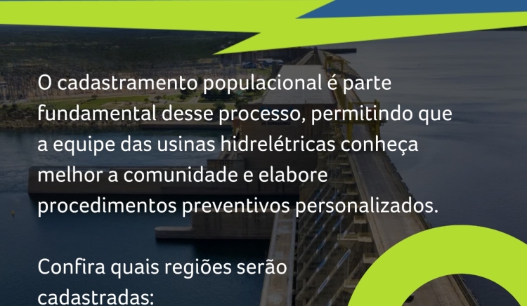 Eletrobras Chesf inicia cadastramento da população para procedimentos preventivos dentro do Plano de Ação de Emergência (PAE)