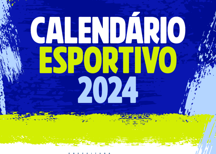 Calendário Esportivo 2024 reúne diversas modalidades