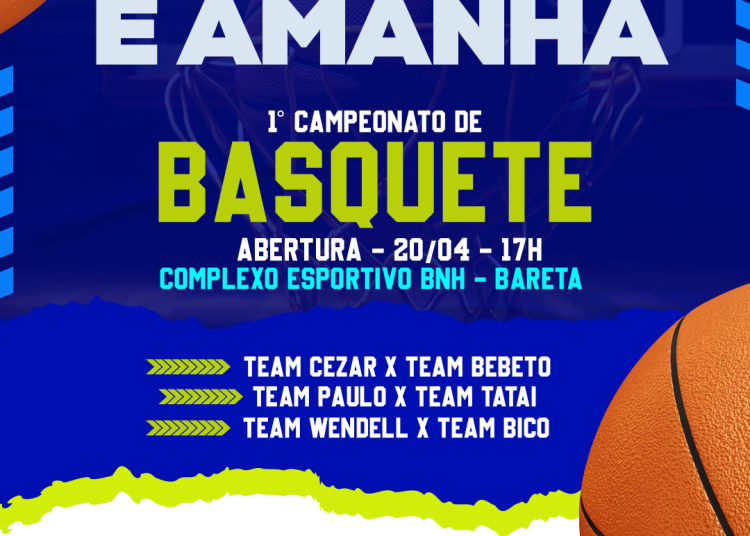 1º Campeonato de Basquete de Paulo Afonso acontece neste Sábado (20)