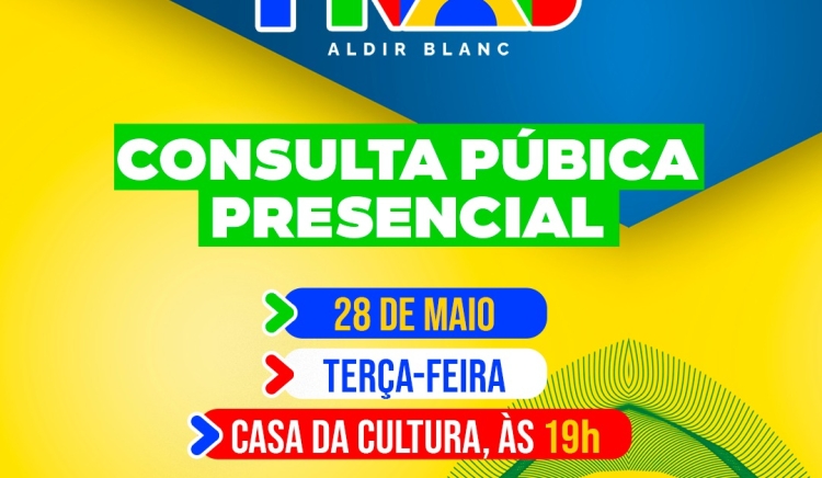 PARTICIPE DA CONSULTA PÚBLICA PRESENCIAL PARA ELABORAÇÃO DO PNAB 2024