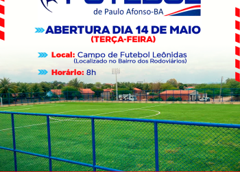Abertura da 1ª Copa Estudantil de Futebol será nesta terça-feira (13)