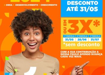 Prazo para pagamento do IPTU com desconto vai até 31 de maio