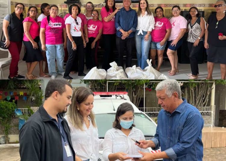Vicentinos é contemplado com ambulância e kits de alimentação pela Prefeitura por meio da Sedes