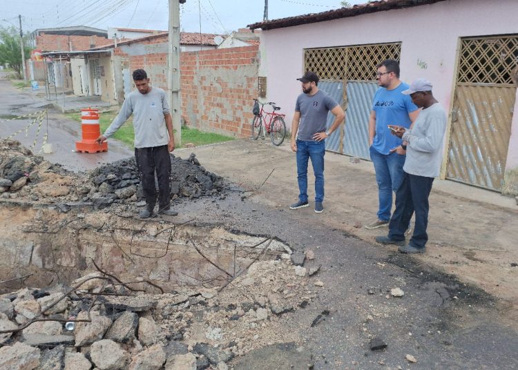 Requalificação do canal emissário da Rua da Independência é iniciada