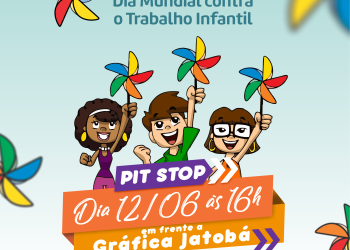 Pit Stop marca Dia Mundial contra o Trabalho Infantil nesta quarta-feira (12)