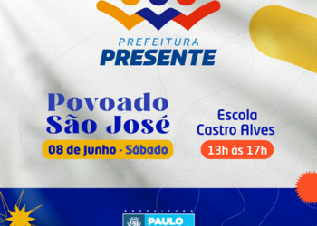 Povoado São José recebe Prefeitura Presente neste sábado (8)