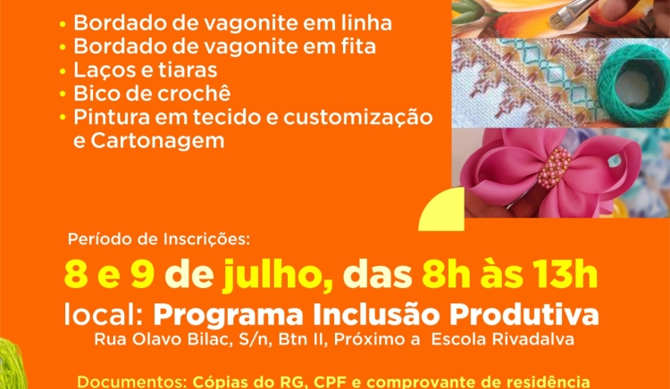 Sedes abre inscrições para workshops nesta segunda-feira (8)
