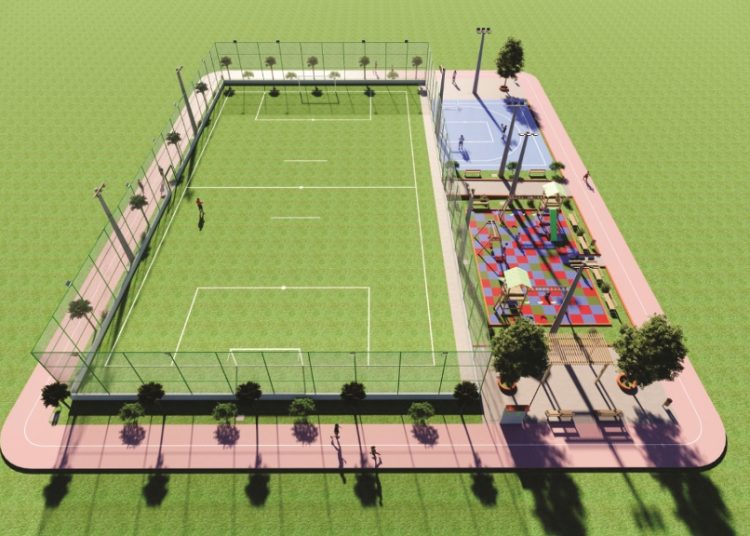 Espaço Esportivo Comunitário 01 Prefeitura de Paulo Afonso Ministro do Esporte garante construção do Espaço Esportivo Comunitário do Benone Rezende