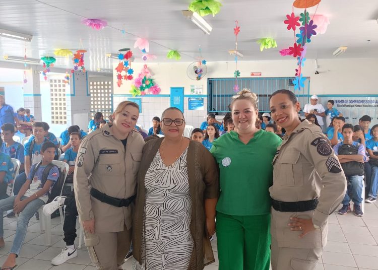MUTIRÃO CULTURA DE PAZ 01 Prefeitura de Paulo Afonso Mutirão Cultura de Paz promove palestras e diálogos nas unidades escolares