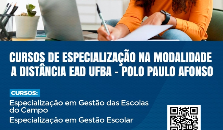UFBA abre inscrições para os cursos de Gestão das Escolas no Campo e Gestão Escolar