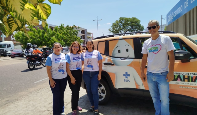 Projeto de Vacinação Itinerante da SESAB em parceria com a SESAU de Paulo Afonso, atinge 242 doses aplicadas em Escolas da Área Rural