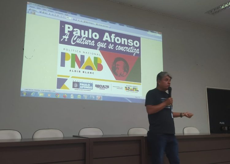 AUDIÊNCIA LEI ALDIR BLANC 1 Prefeitura de Paulo Afonso Seculte promove encontro com a classe artística para audiência e amostra dos editais da Lei Aldir Blanc