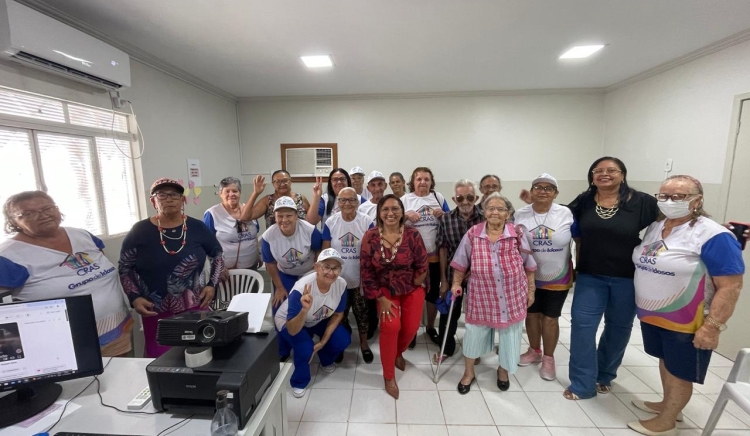 CRAS BTN III realiza palestra sobre Cultura da Paz para Grupo da Terceira Idade