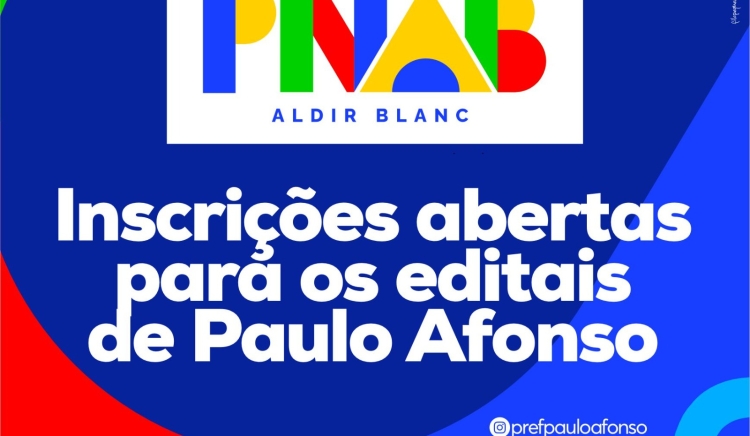 Prefeitura de Paulo Afonso lança editais da PNAB com investimento de mais de R$ 800 mil na cultura