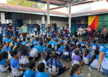 Primeira edição do Projeto “O Chorinho na Escola” contou com palestra e show musical na Escola Vinícius de Moraes