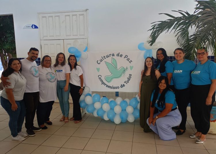 Escola Municipal Guiomar Pereira recebe Mutirão da Cultura de Paz