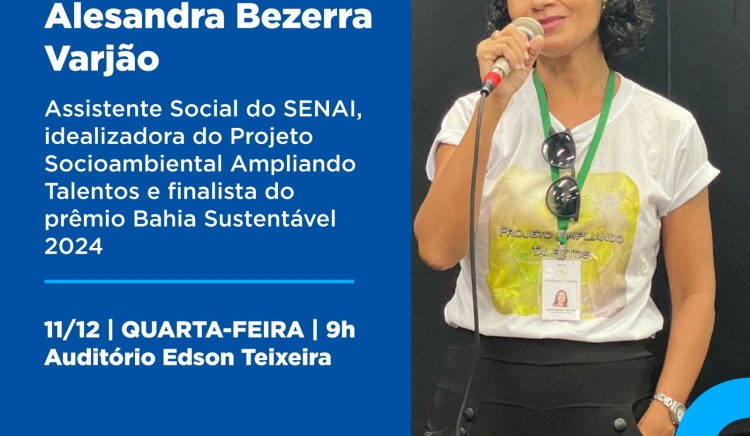 Sema e CMMA realiza entrega de Honra ao Mérito Ambiental para Alesandra Bezerra Varjão