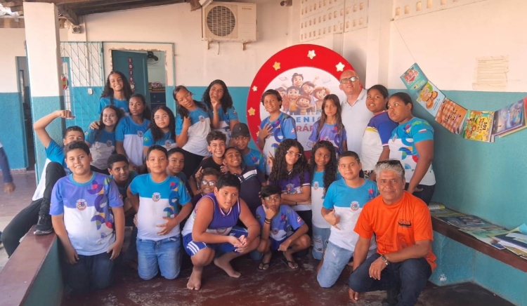 Artistas contemplados pela Lei Paulo Gustavo levam cultura e tradição às escolas da rede municipal