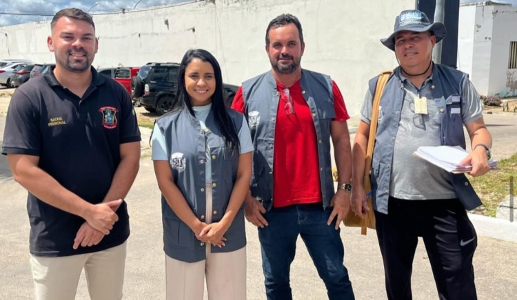 Prefeitura Municipal de Paulo Afonso e Secretaria de Saúde realizam ação conjunta com a equipe de Zoonoses no presídio