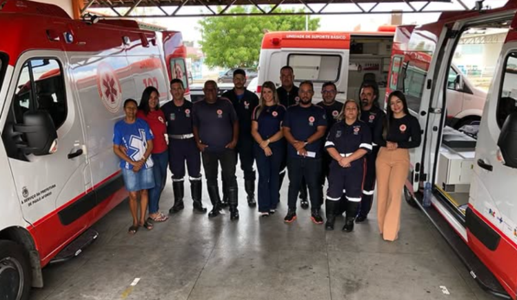 Prefeitura de Paulo Afonso capacita profissionais da saúde para uso das novas viaturas