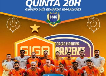 Paulo Afonso será sede da Copa do Brasil de Futsal nesta quinta-feira (13)