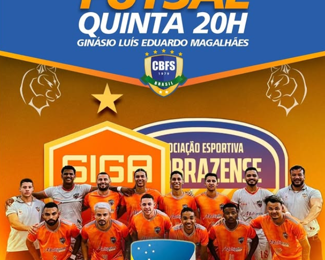 Paulo Afonso será sede da Copa do Brasil de Futsal nesta quinta-feira (13)