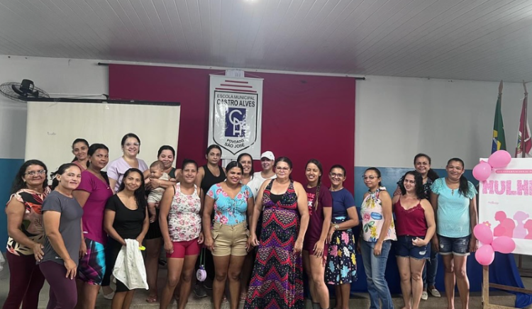 Escola Castro Alves celebra o dia da Mulher com saúde, bem-estar e movimento