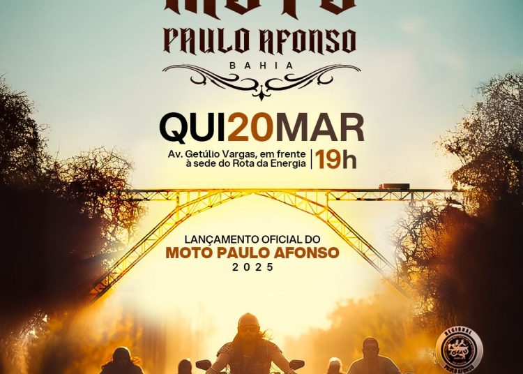Moto Paulo Afonso 2025: Esquenta oficial acontece nessa quinta-feira com anúncio das atrações