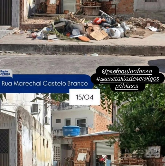 Prefeitura de Paulo Afonso e SESP realizam grande força-tarefa pelos 100 dias de governo