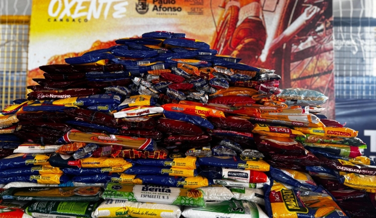 Mais de uma tonelada de solidariedade para alimentar a esperança de muitas famílias!
