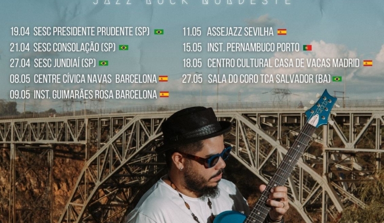 IGOR GNOMO LEVA A MÚSICA INSTRUMENTAL DE PAULO AFONSO AOS PALCOS DA EUROPA