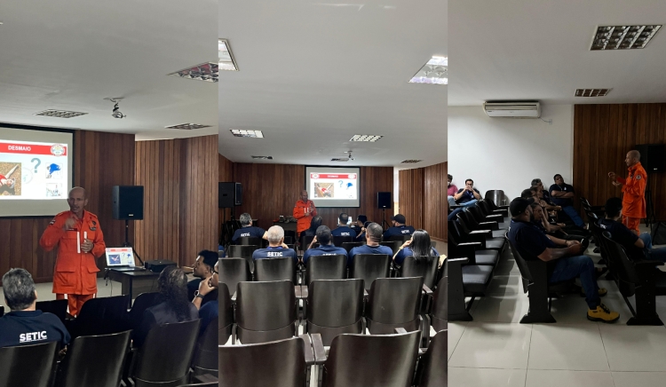 Feiras mais seguras: SETIC realiza capacitação contra incêndios com o 15º BBM