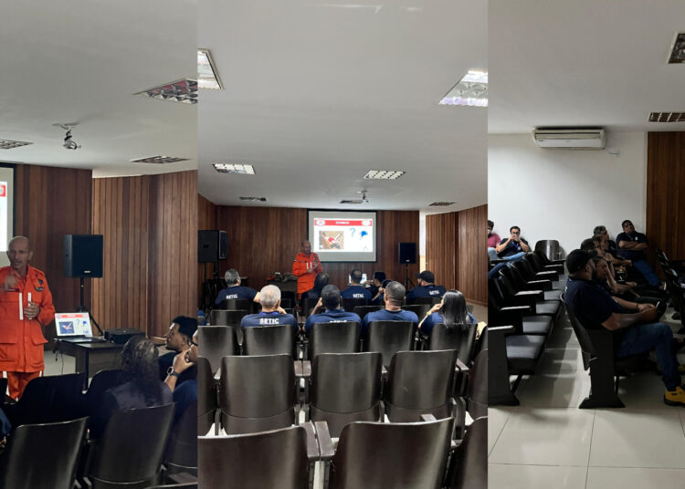 Feiras mais seguras: SETIC realiza capacitação contra incêndios com o 15º BBM