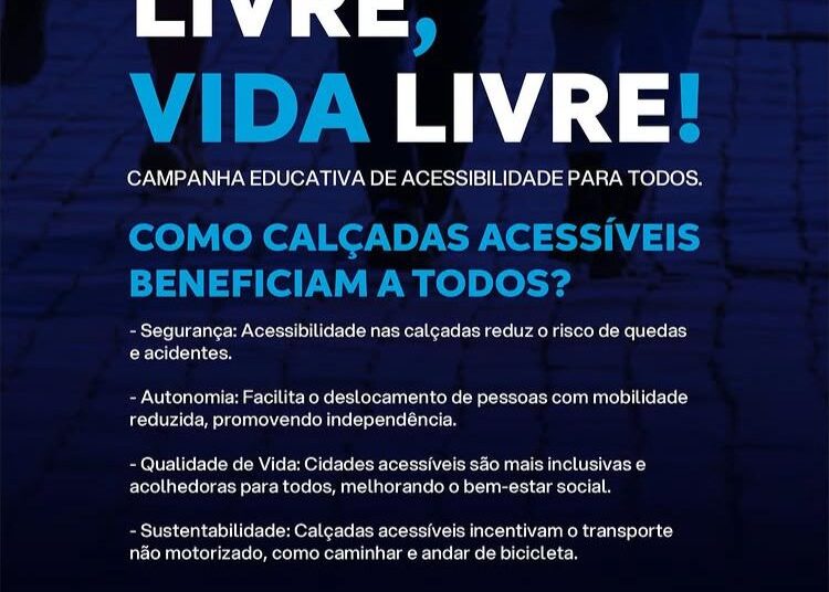 Prefeitura de Paulo Afonso lança campanha “Calçada Livre, Vida Livre” para promover acessibilidade e inclusão