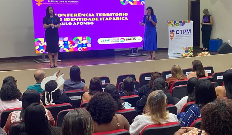 Paulo Afonso sedia 5ª Conferência Territorial de Políticas para as Mulheres