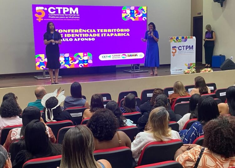 PMS Prefeitura de Paulo Afonso Paulo Afonso sedia 5ª Conferência Territorial de Políticas para as Mulheres