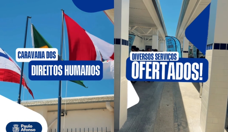 Caravana de direitos humanos realiza grande mutirão e garante cidadania à população de Paulo Afonso