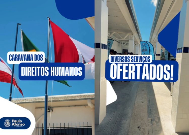 Caravana de direitos humanos realiza grande mutirão e garante cidadania à população de Paulo Afonso