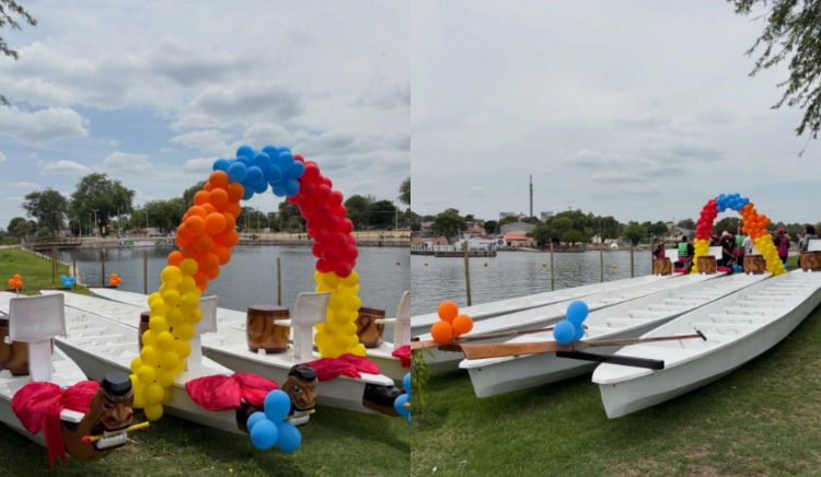 Prefeitura de Paulo Afonso entrega quatro novos barcos de Dragon Boat durante a 9ª edição do Remo de Ouro